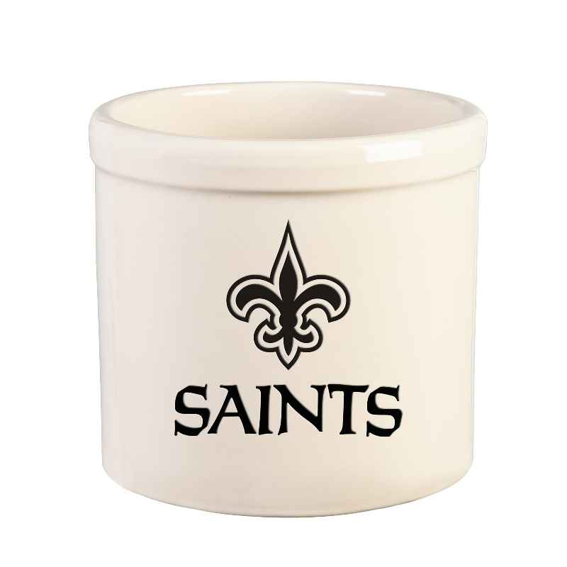 NFL Team Logo Stoneware Crock - New Orleans Saints